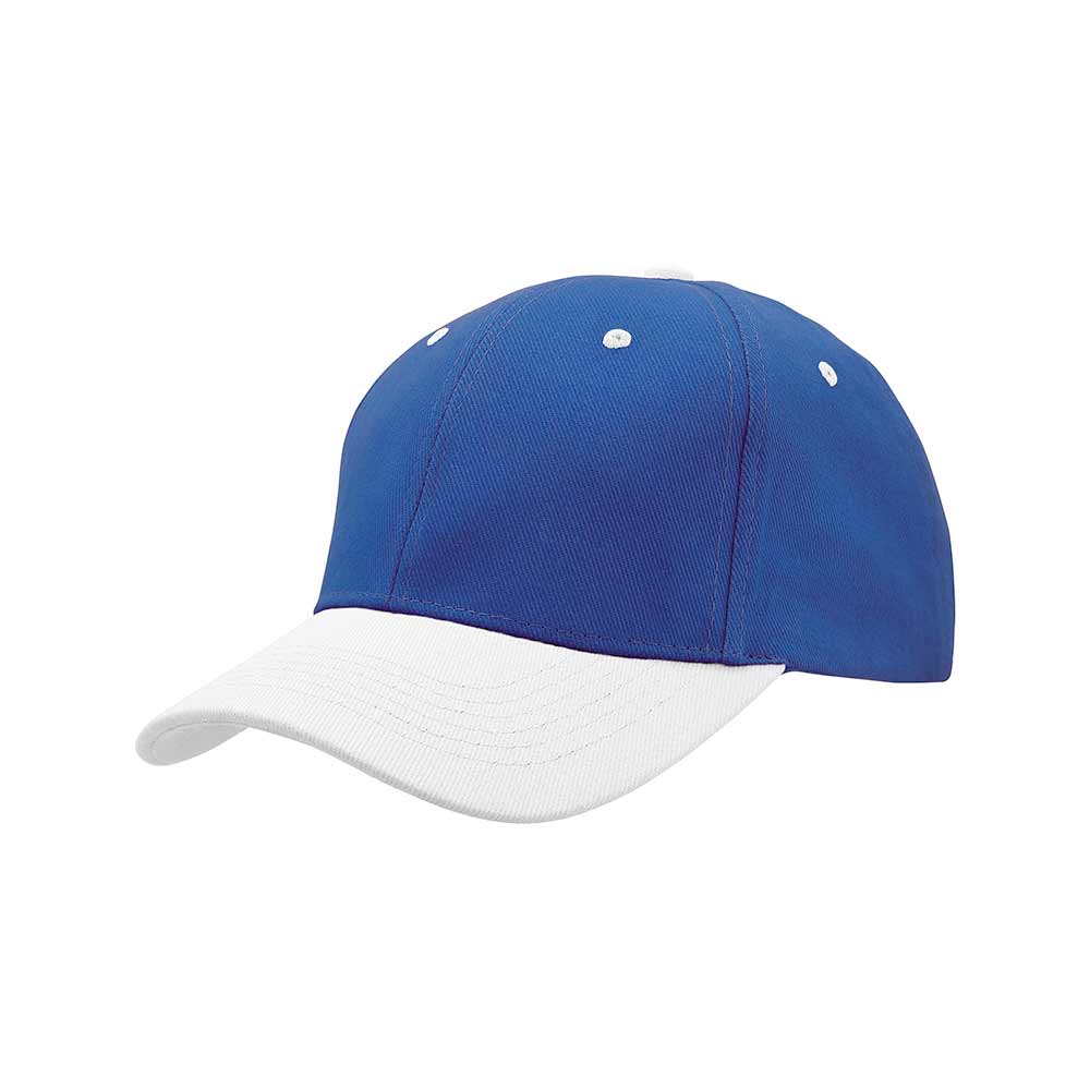 Klassisk Baseballkeps Royal/vit