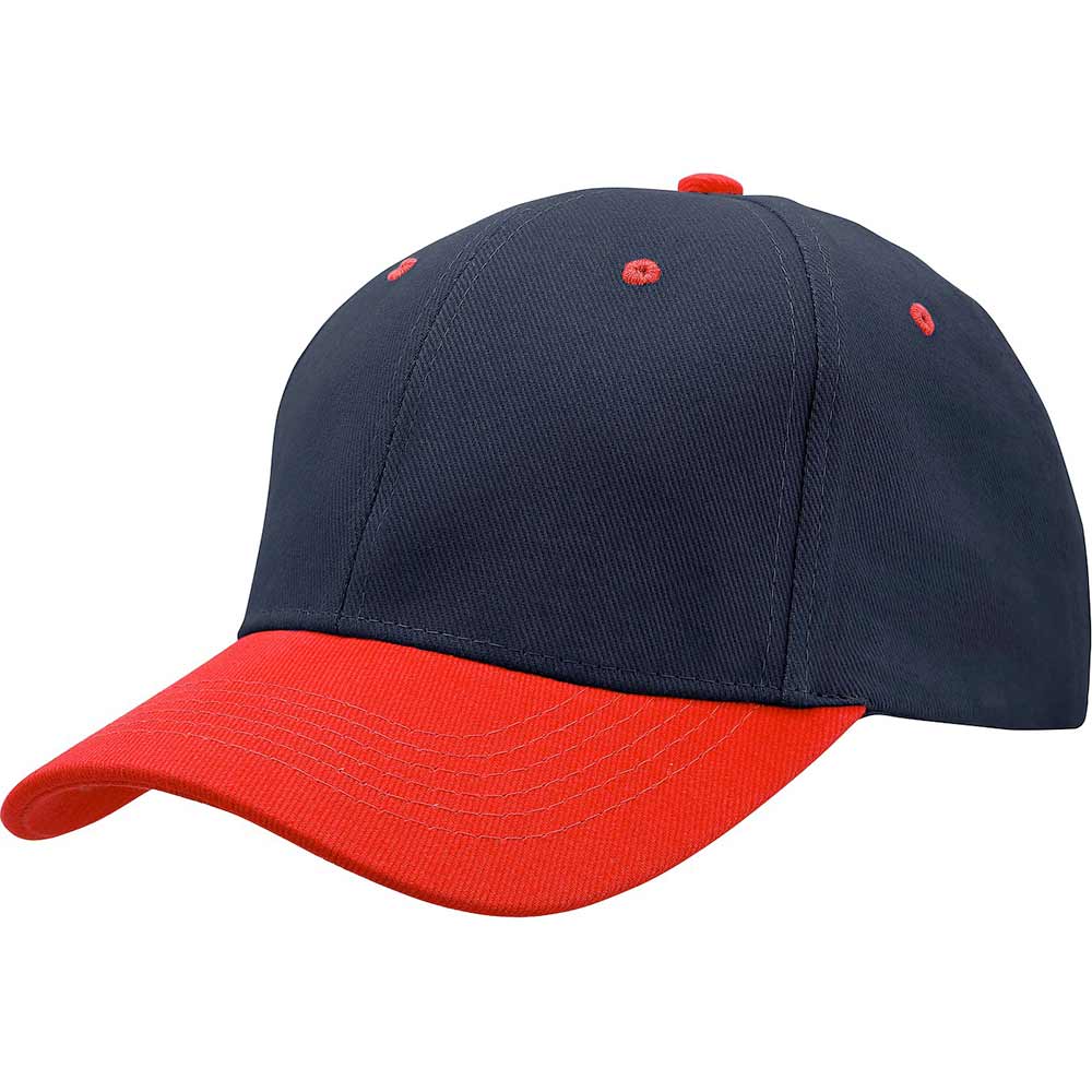 Klassisk Baseballkeps marin/röd