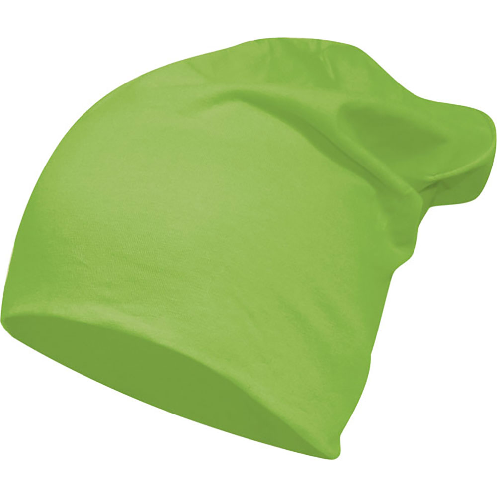 Slät mössa Puder Grön