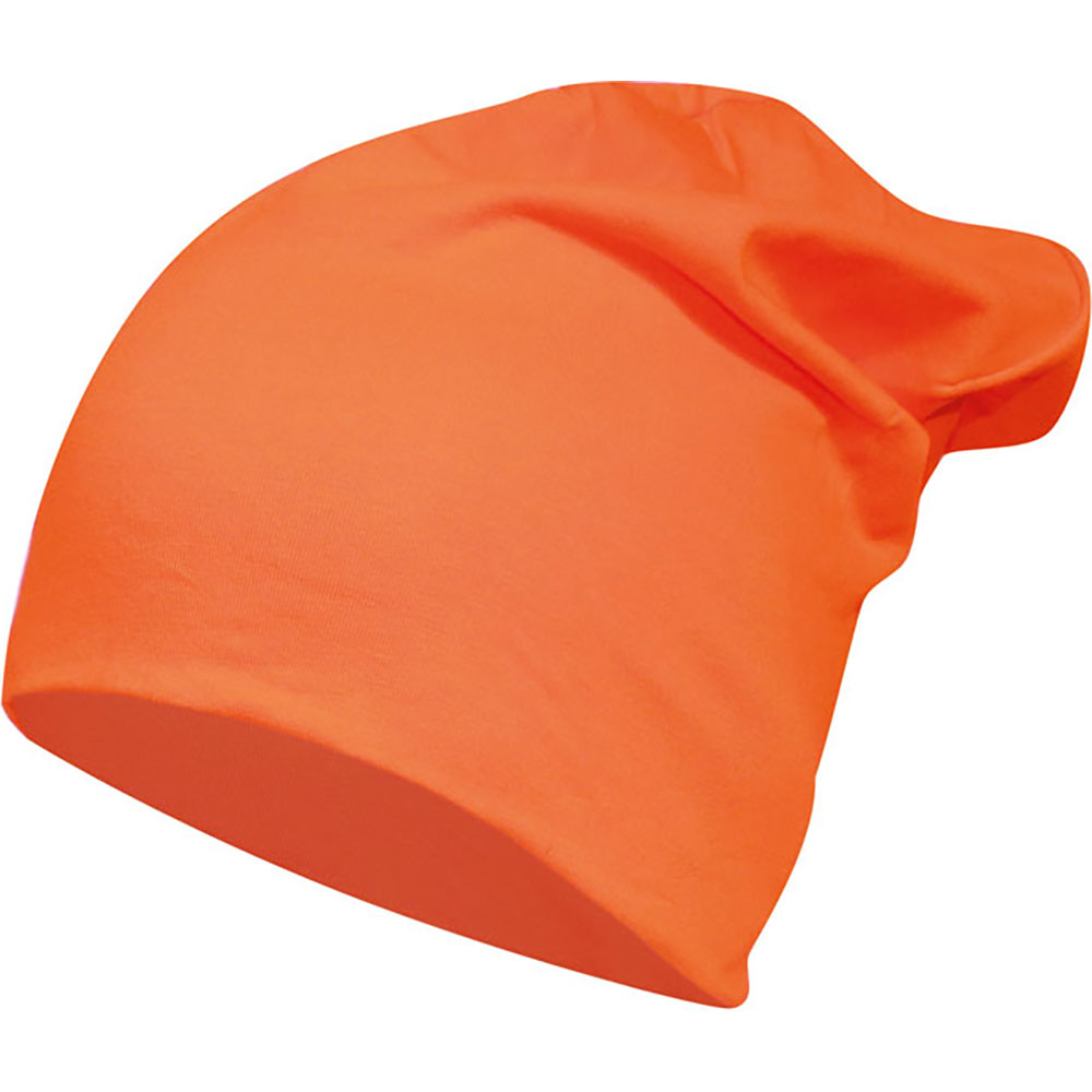 Slät mössa Puder Orange