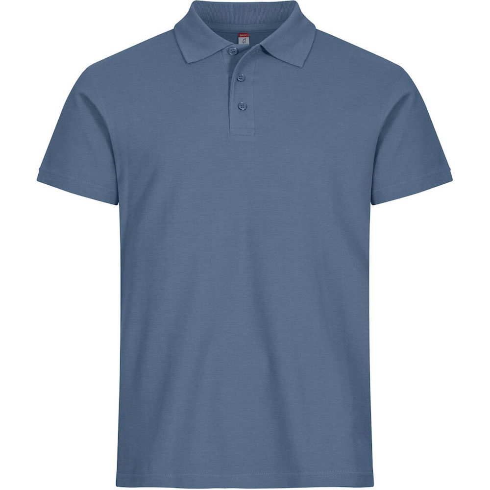 Basic Polo Clique Stålblå