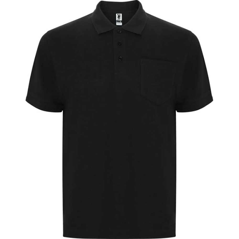 Centauro Premium kortärmad unisexpolo Svart