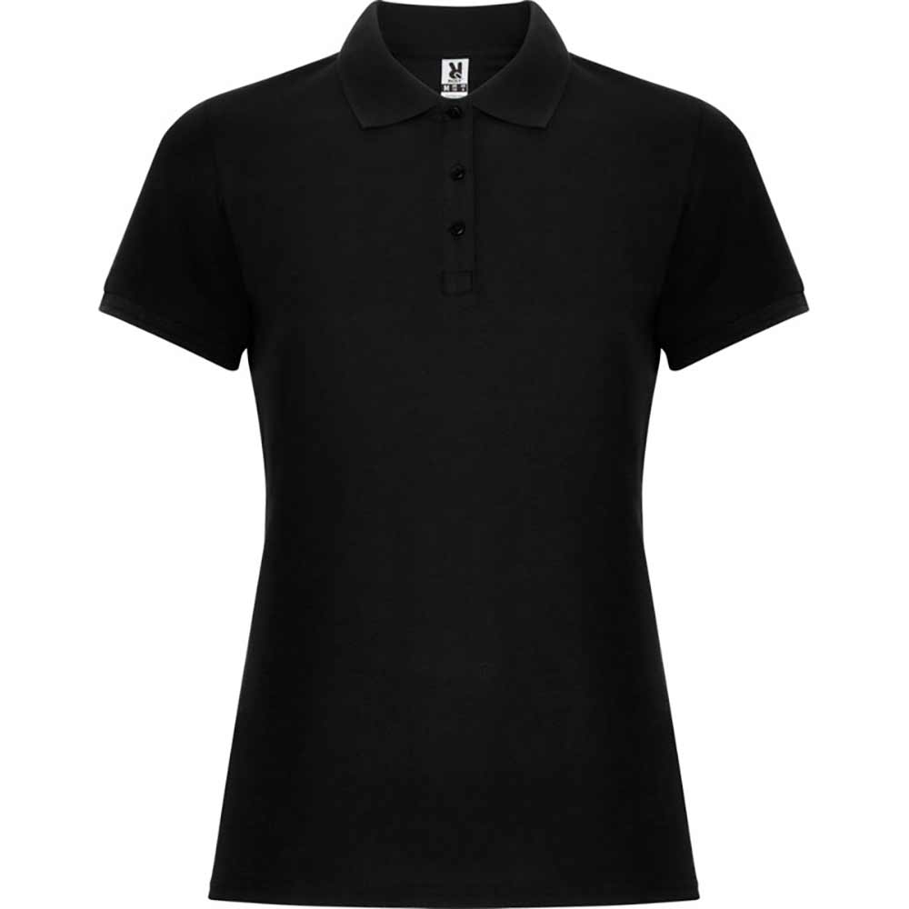 Pegaso Premium kortärmad polo för dam Svart