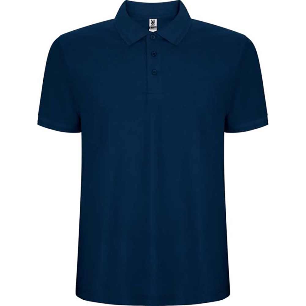 Pegaso Premium kortärmad polo för män Navy Blue