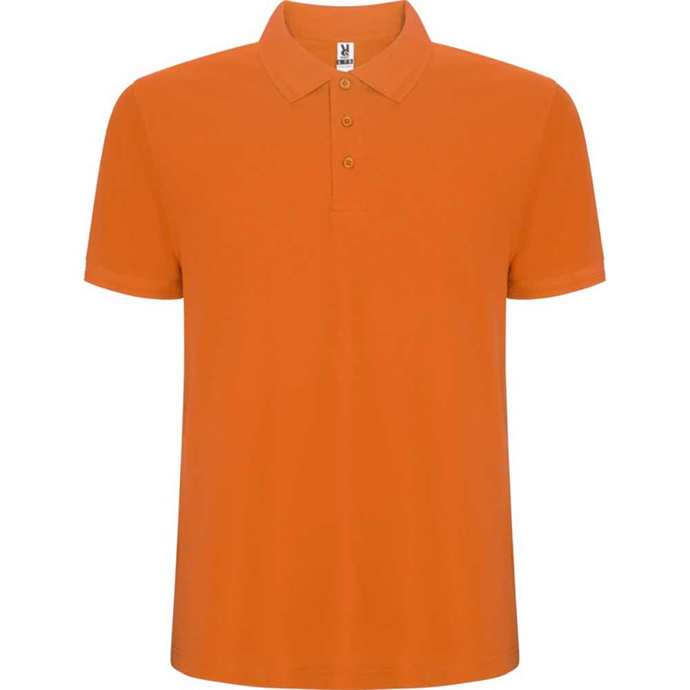 Pegaso Premium kortärmad polo för män Orange