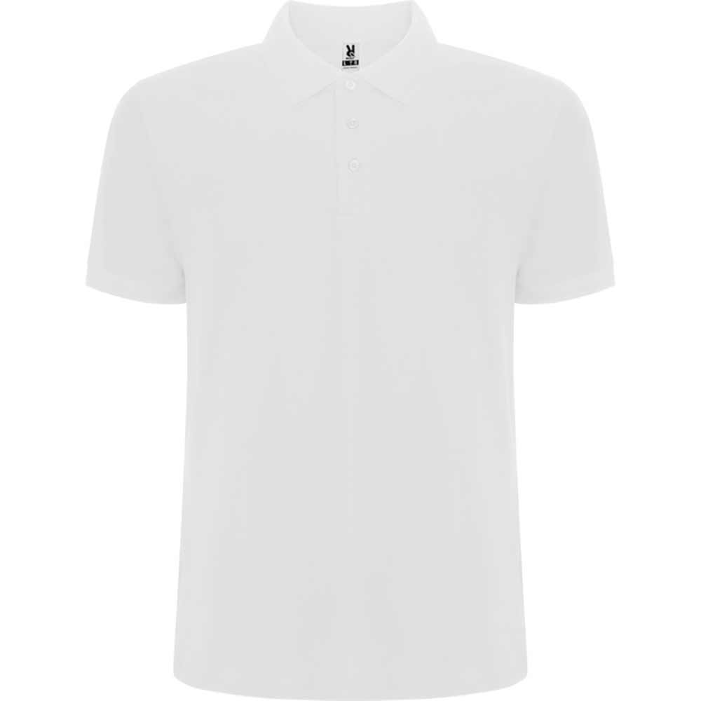 Pegaso Premium kortärmad polo för män Vit