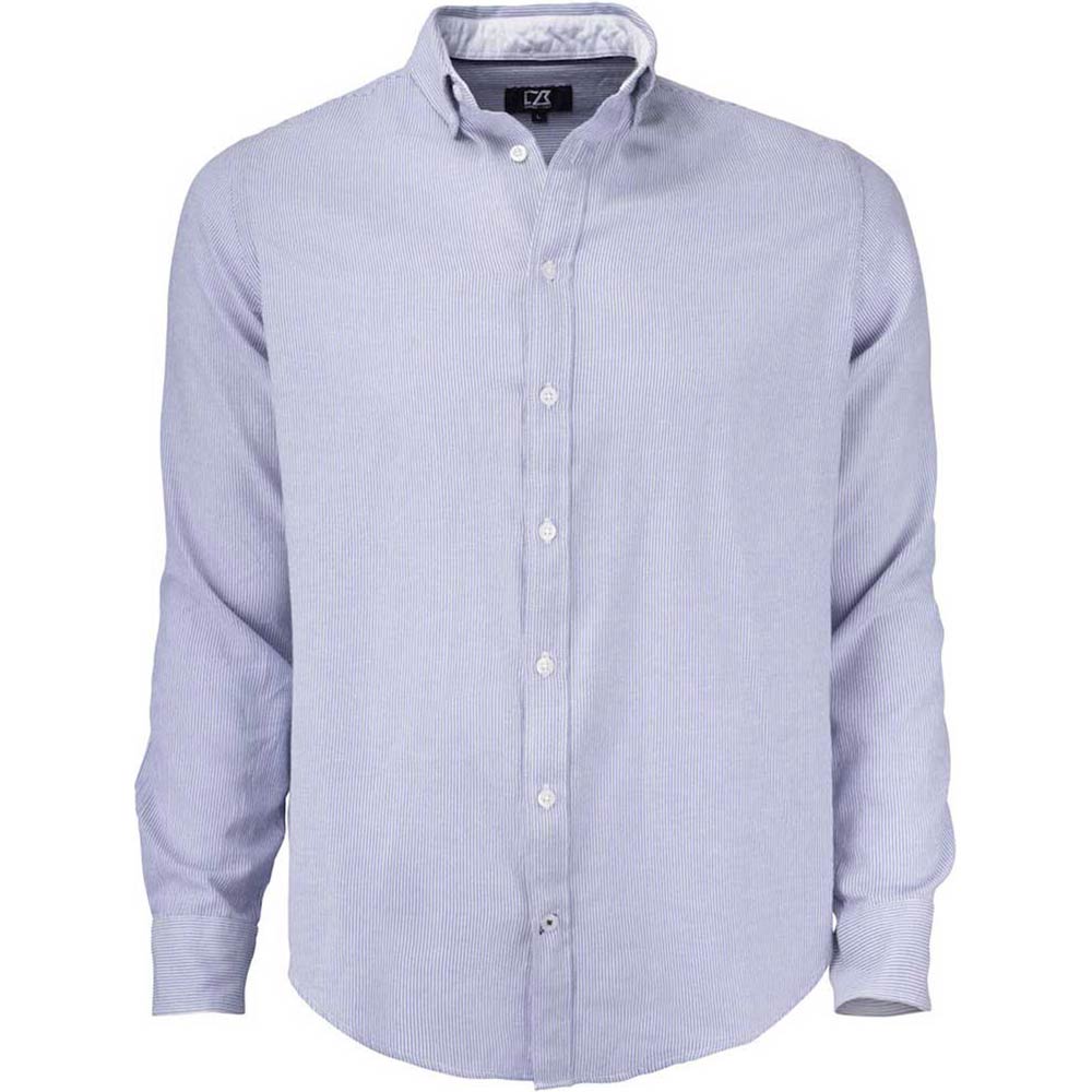 Belfair Oxford Shirt Herr French Blue/White stripe