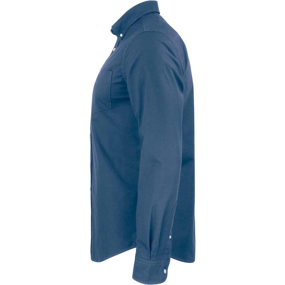 Hansville Shirt Men Blue Oxford