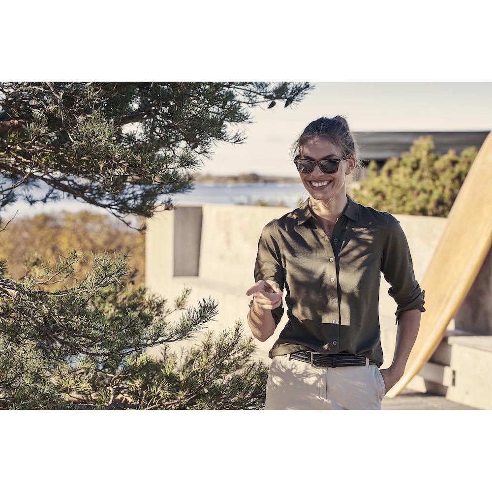 Advantage Shirt Ladies Anthracitmelerad