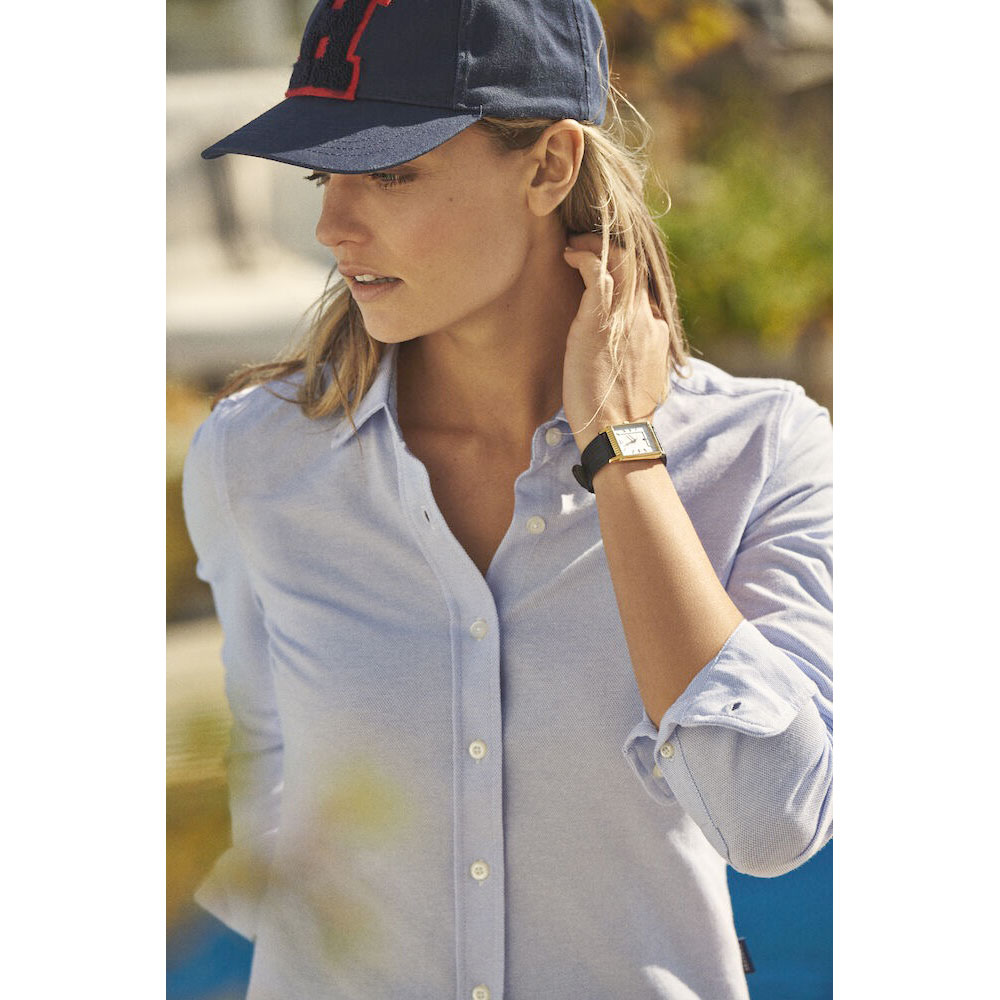 Harvest Burlingham Woman Jersey shirt Ljusblå
