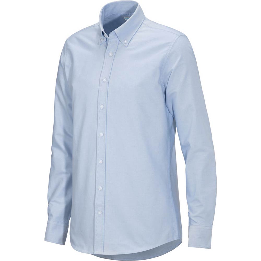 Oxford shirt l.sl Man ljusblå
