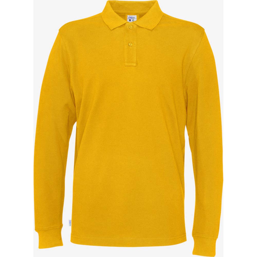 Piquet Long Sleeve Man Yellow