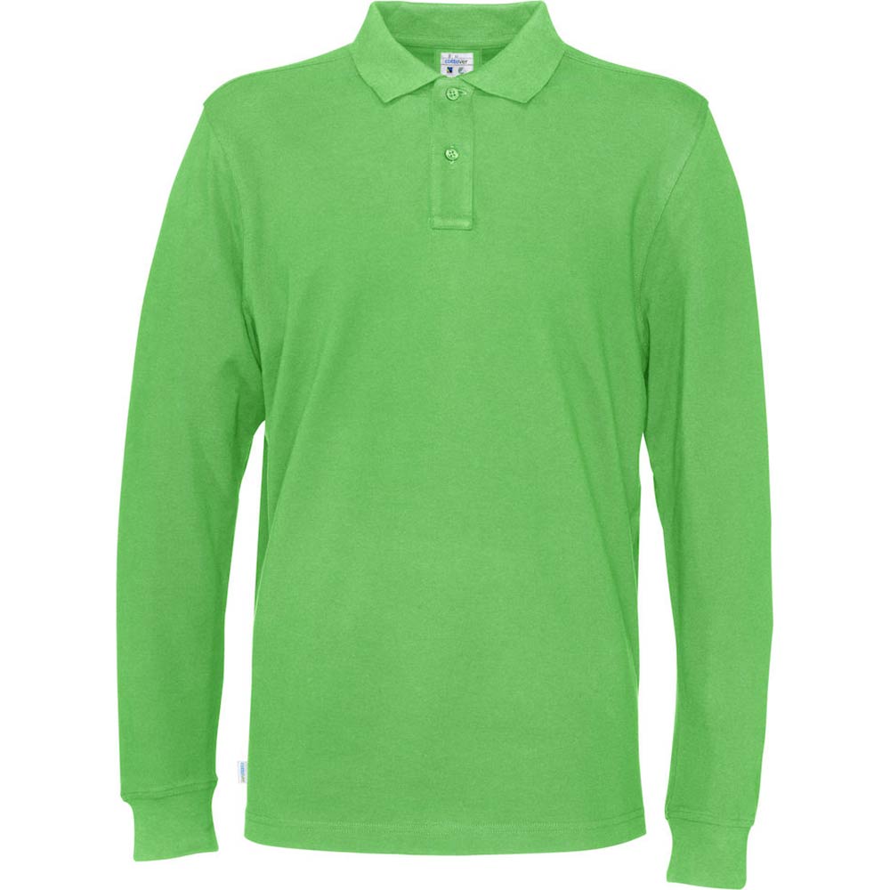 Piquet Long Sleeve Man grön
