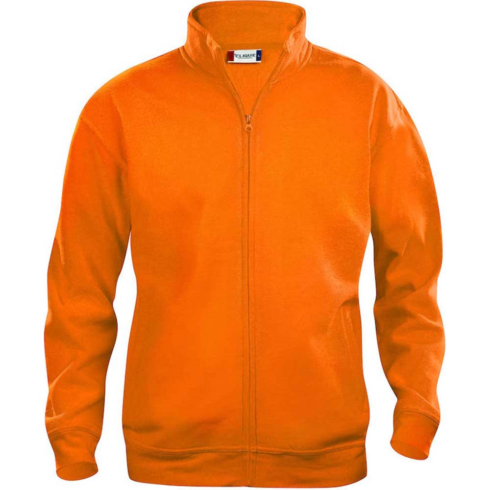 Clique Basic Cardigan men's visibility orange
