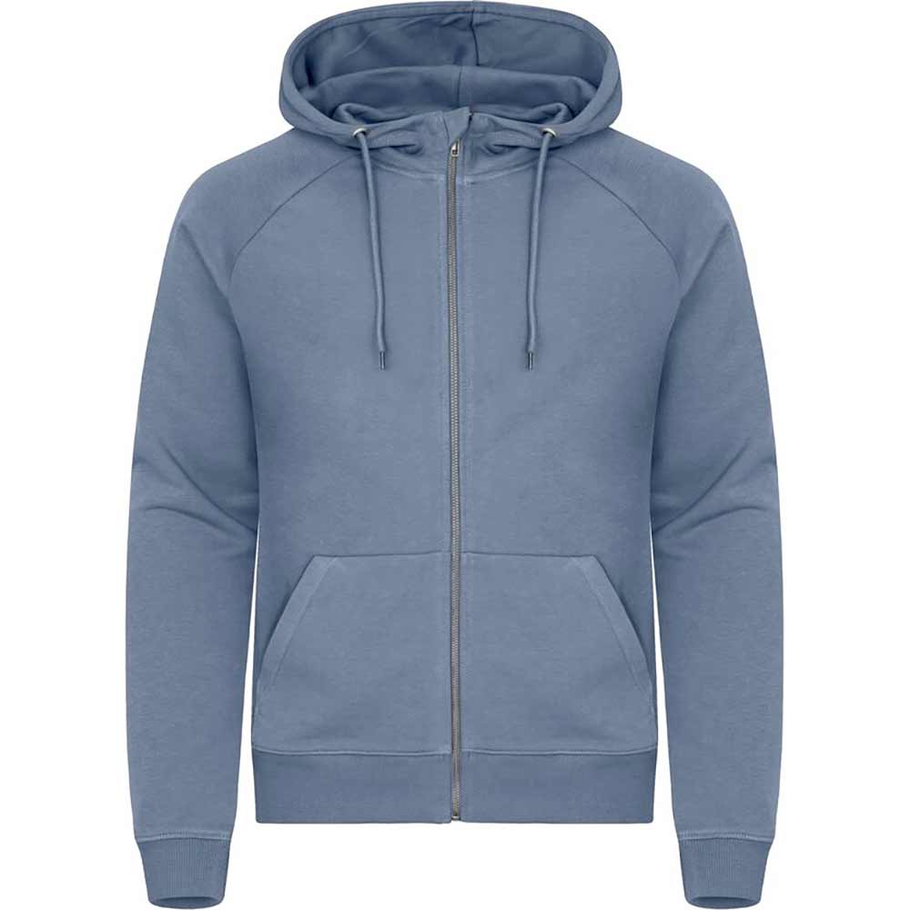 Miami PRO Hoody Full Zip Stålblå