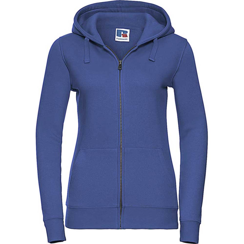 Russel Authentic Zipped Hood, dam Bright Royal