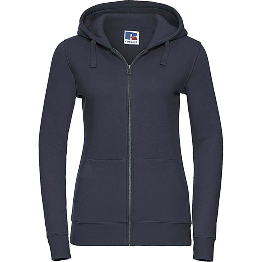 Russel Authentic Zipped Hood, dam French Navy