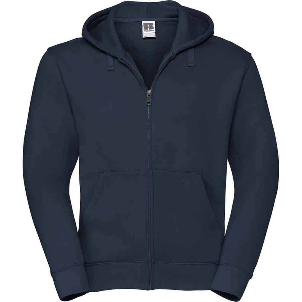 Russel Authentic Zipped Hood, herr French Navy