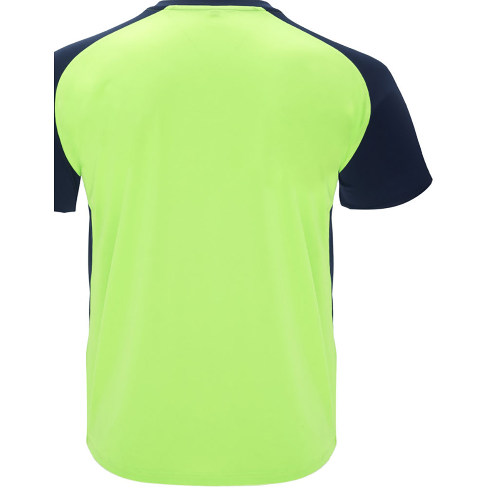 Bugatti Tshirt Fluor Green, Navy Blue