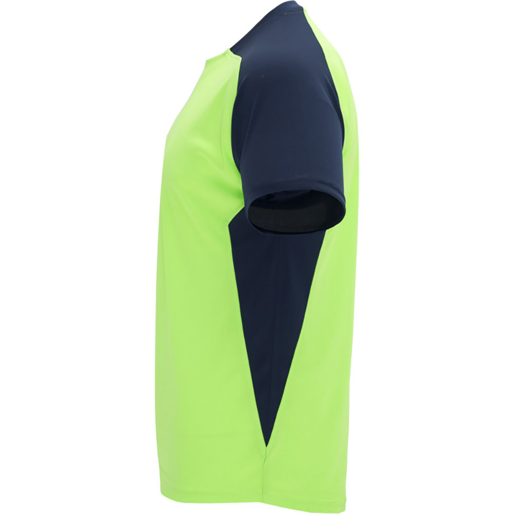 Bugatti Tshirt Fluor Green, Navy Blue
