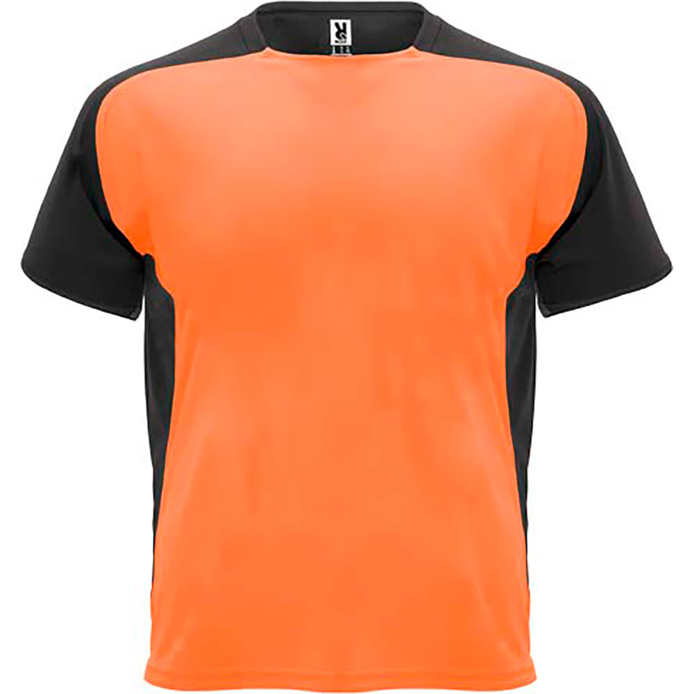 Bugatti Tshirt Fluor Orange, Svart