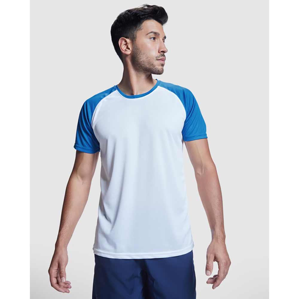Indianapolis Sport T shirt Fluor Green, Vit