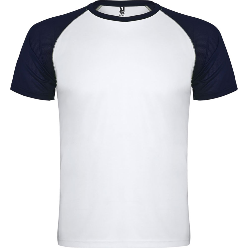 Indianapolis Sport T shirt Vit, Navy Blue