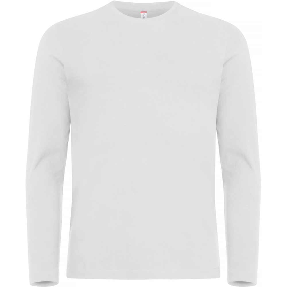 Premium Fashion-T LS Herr Vit