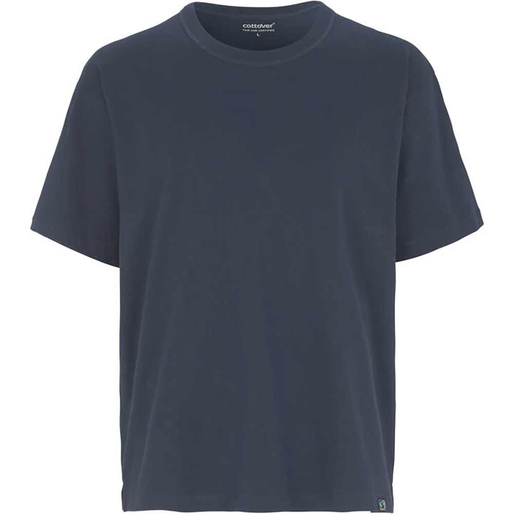 Oversize T-shirt (GOTS) marin