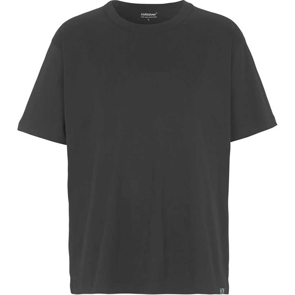 Oversize T-shirt (GOTS) svart