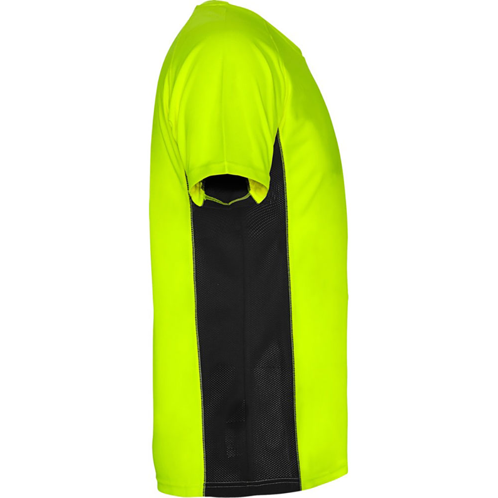 Shanghai T Shirt Sport herr Fluor Green, Svart