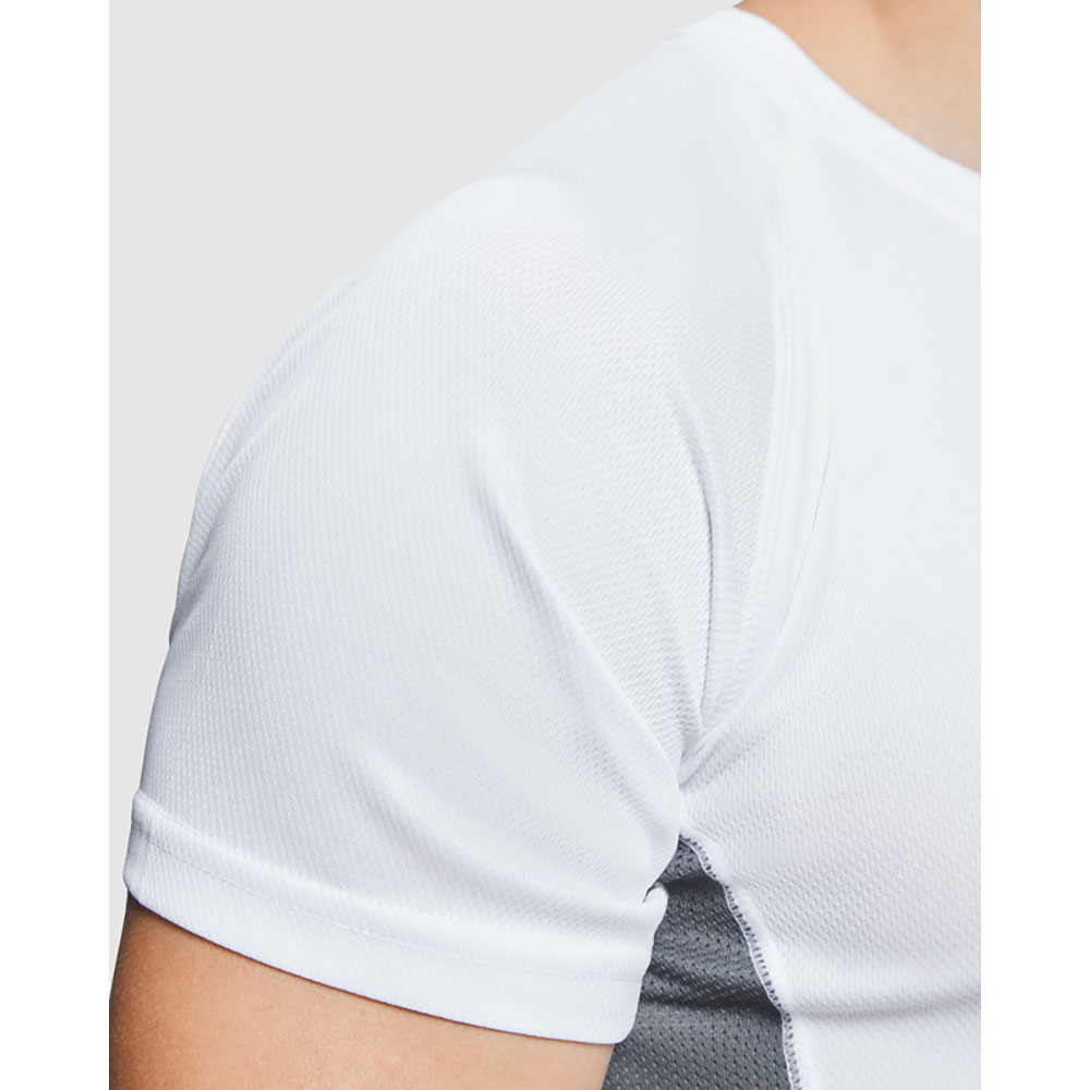 Shanghai T Shirt Sport herr Fluor Green, Svart