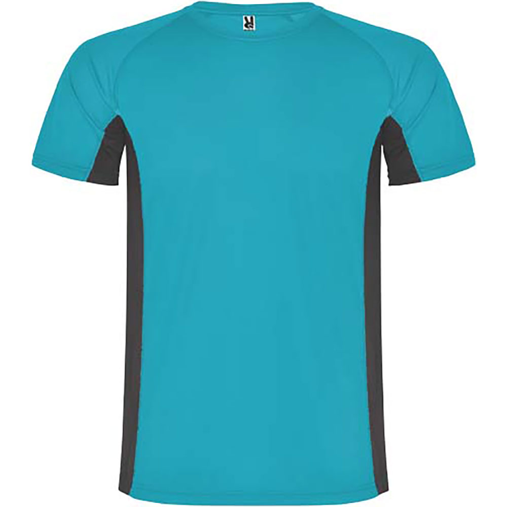 Shanghai T Shirt Sport herr Turkos, Dark Lead