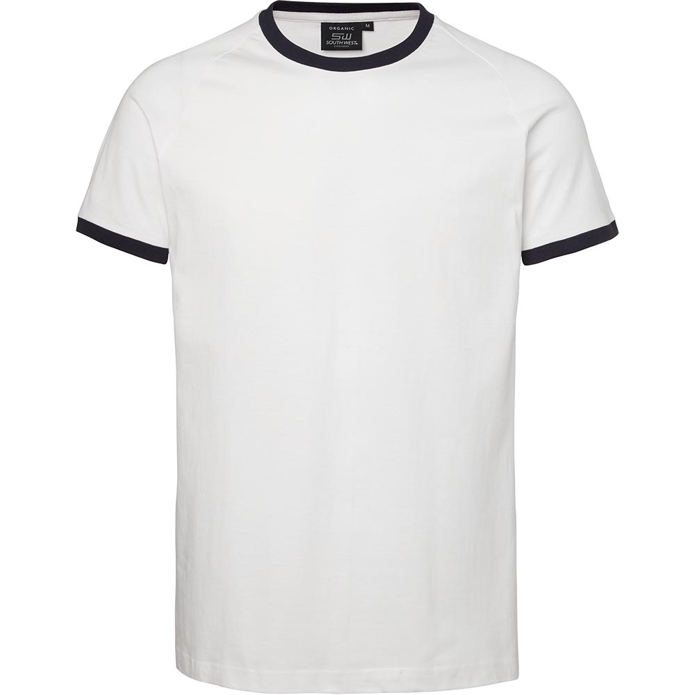 T-Shirt Ohio GOTS White/navy