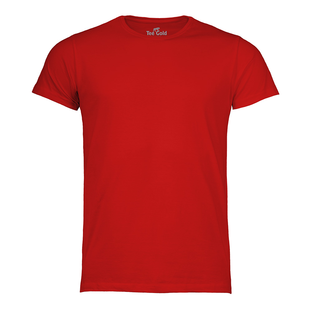 Tee Gold T-shirt 170 g Röd