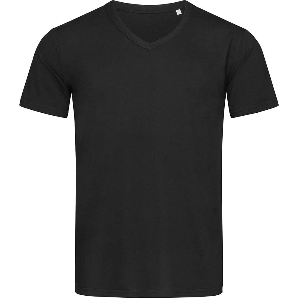 Stedman t-shirt Ben V-neck Black Opal