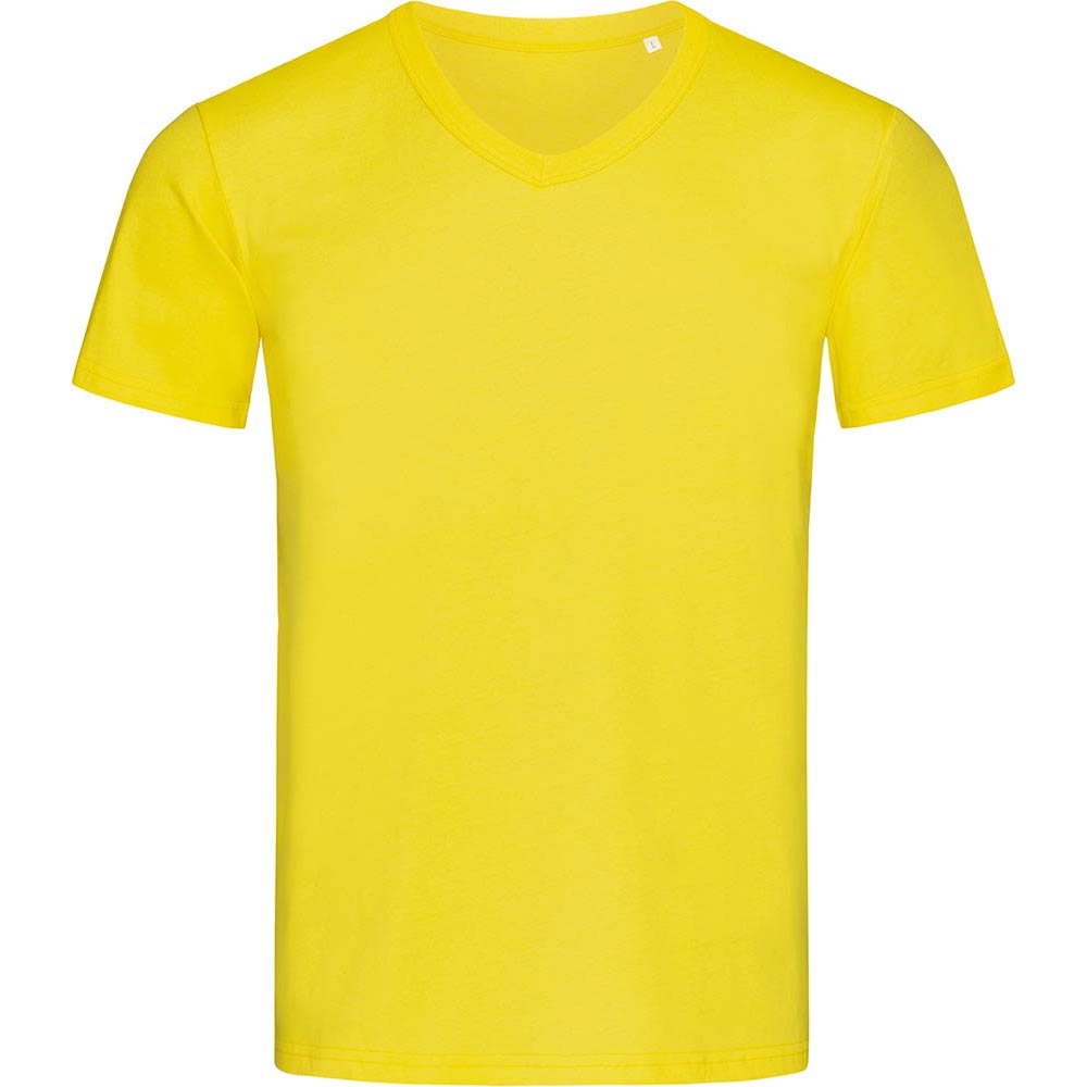 Stedman t-shirt Ben V-neck Daisy Yellow
