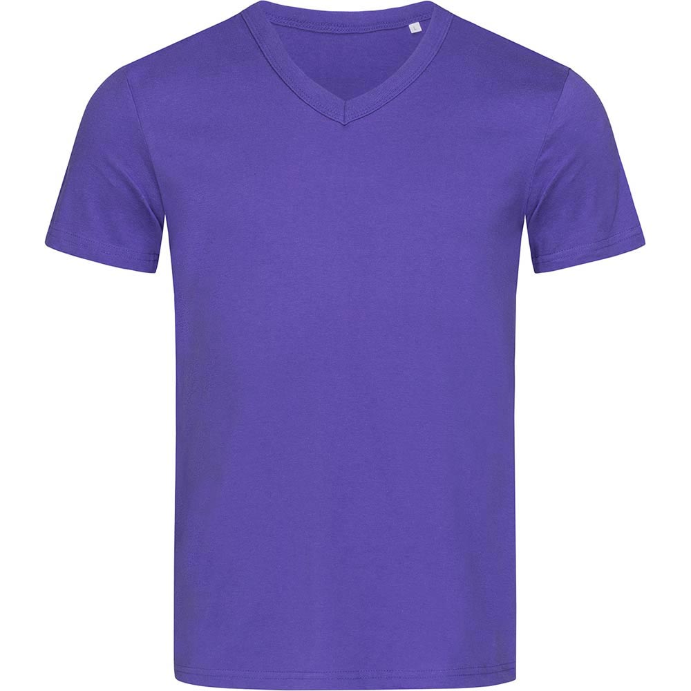 Stedman t-shirt Ben V-neck Deep Lilac