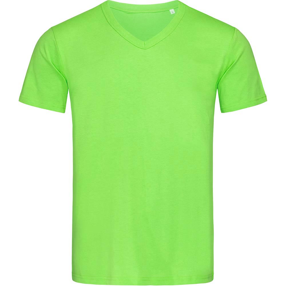 Stedman t-shirt Ben V-neck Green Flash