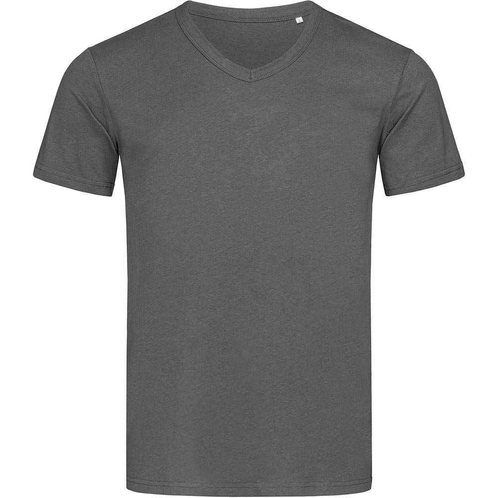 Stedman t-shirt Ben V-neck Slate Grey