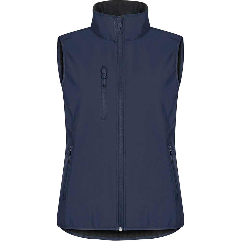 Classic Softshell Vest W Mörkmarin