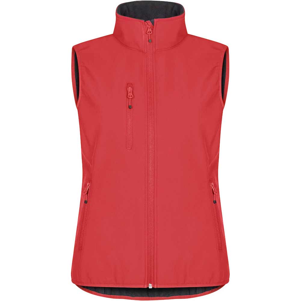 Classic Softshell Vest W Röd