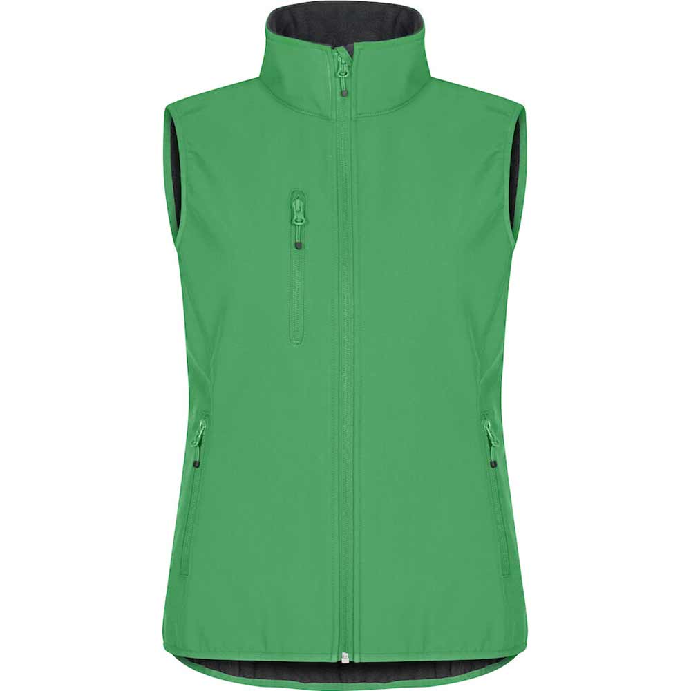Classic Softshell Vest W Äpplegrön