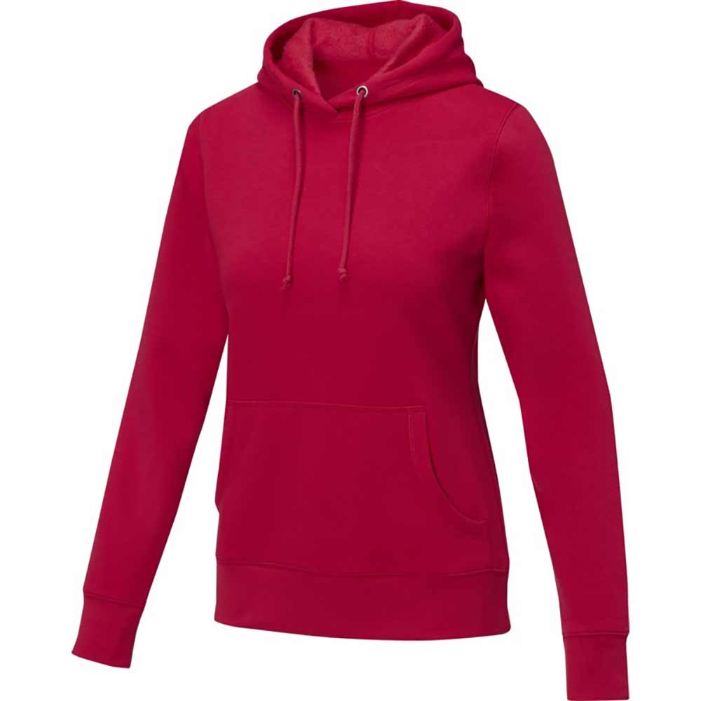 Charon hoodie dam Röd
