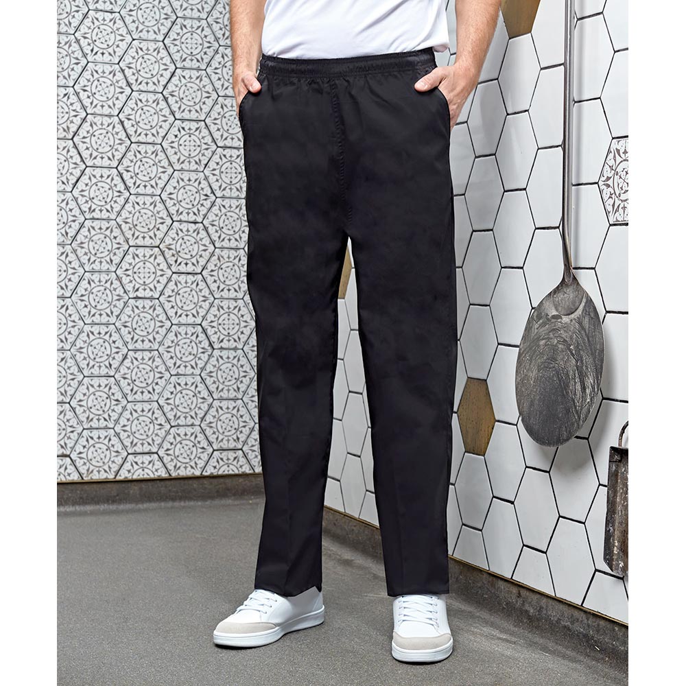 Essential chef´s trouser Premier REA svart