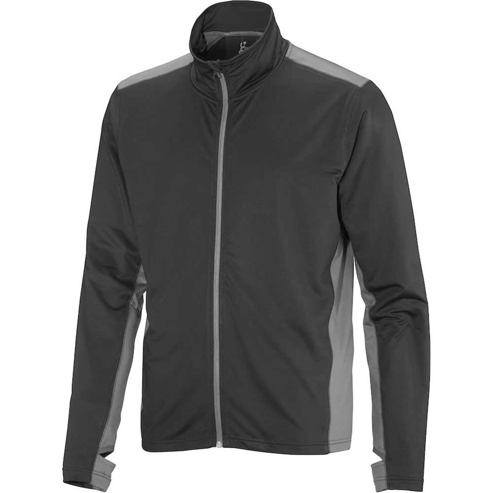 Evora fullzip man Svart/grå