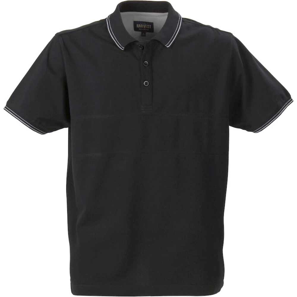 Harvest Rawlins Men's Pique Svart