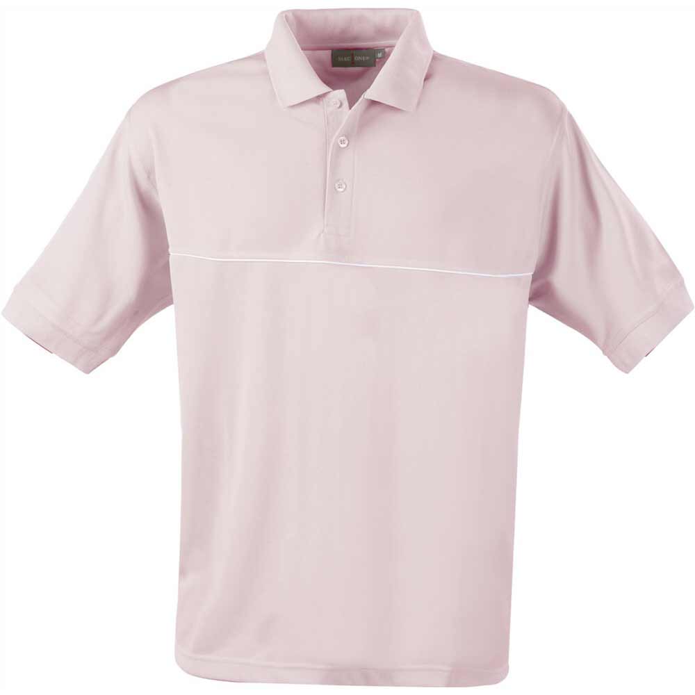 Mac One Robbie men's pique Ljusrosa