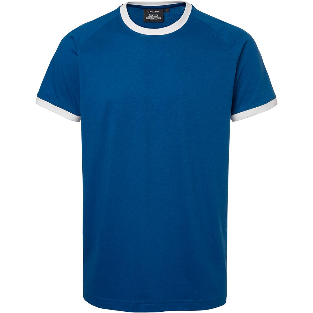 T-Shirt Ohio GOTS royal/white