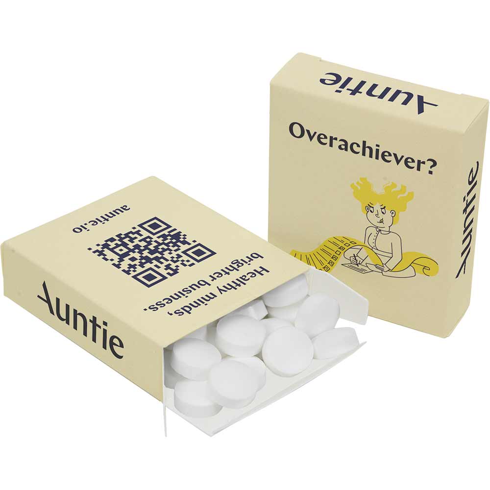 Tablettask minttabletter